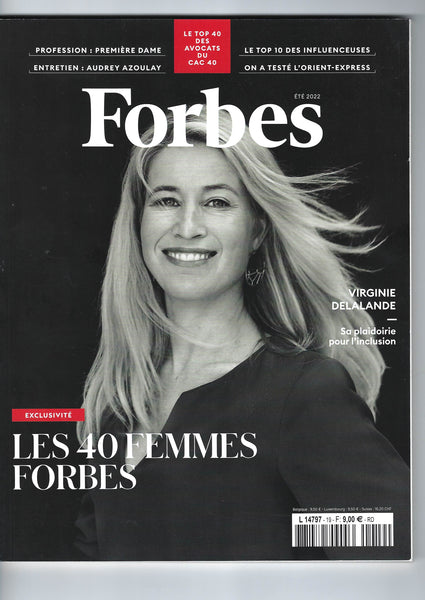 Sincères remerciements à Forbes Magazine pour l'article sur Swiss Toniq