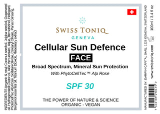 Cellular Sun Defence Face Sunscreen 30SPF  100ml - Black Friday Sale