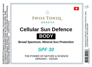 Cellular Sun Defence Body 30SPF Sunscreen 175ml - Black Friday Sale