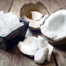 Coconut in organic cream sop bar