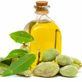 Sweet almond oil in makeup remover bar